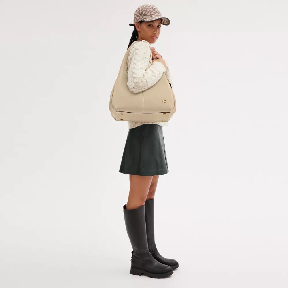 PRESTINE Coach Lana Leather Shoulder Bag
